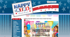 Desktop Screenshot of happykidspg.com.br